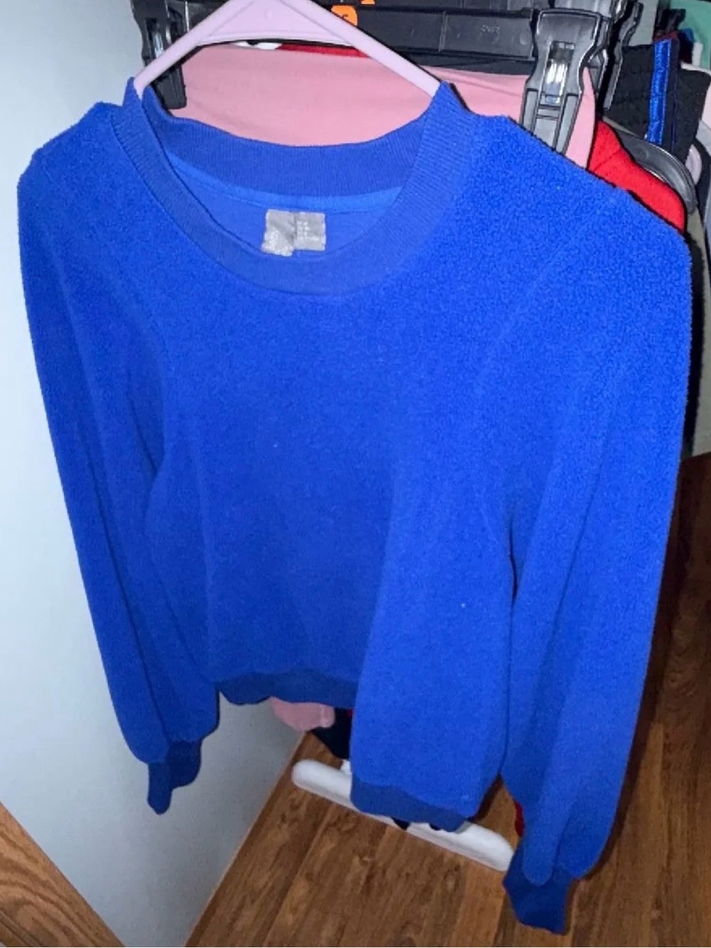 Sweaty Betty Royal Blue Crew Neck Sweater